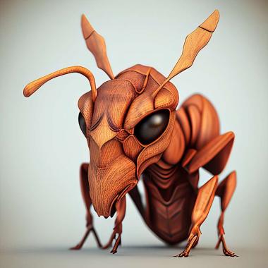 3D model Nesomyrmex braunsi (STL)